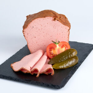 Fleischkäse gebacken