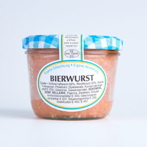 Bierwurst Gläser 200gr.